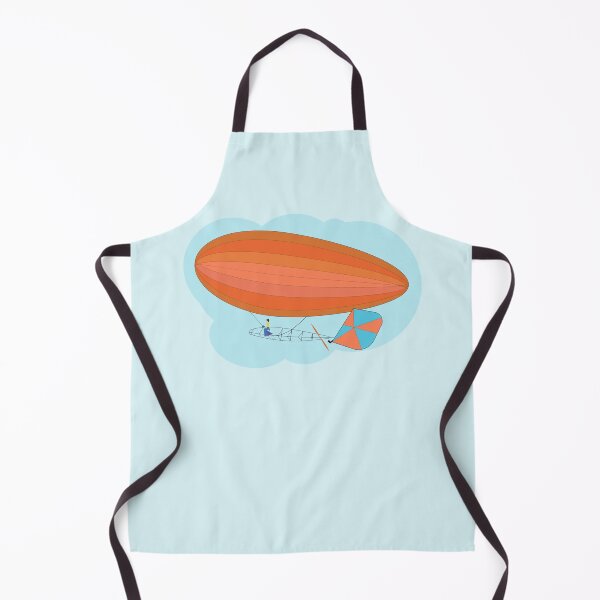 Item preview, Lady flying Santos Dumont’s dirigible 1903 designed and sold by Anna Lemos.