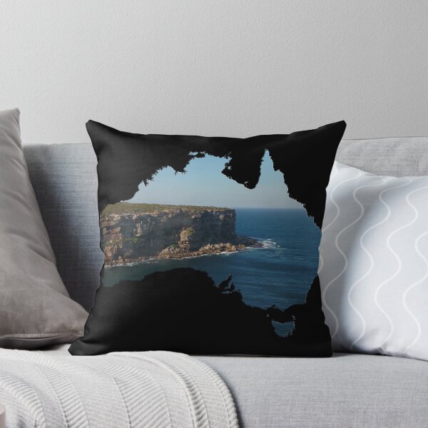 Item preview, Australia Map Ocean landscape photography art designed and sold by aventi24.