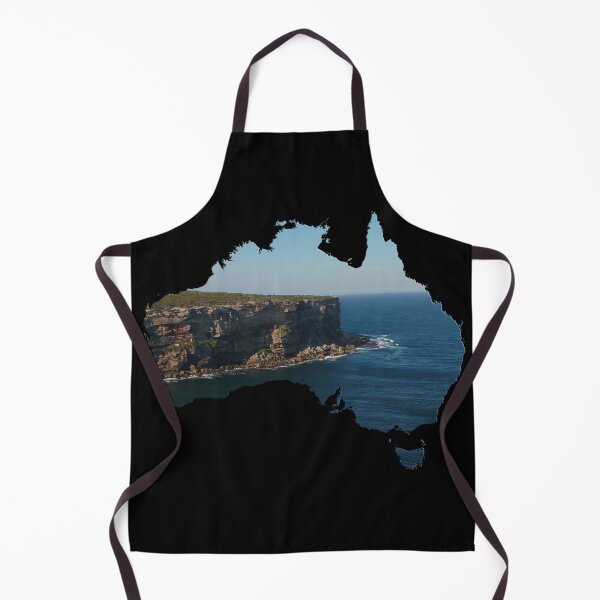 Item preview, Australia Map Ocean landscape photography art designed and sold by aventi24.