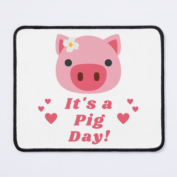 Item preview, National Pig Day Hearts designed and sold by anatovas.