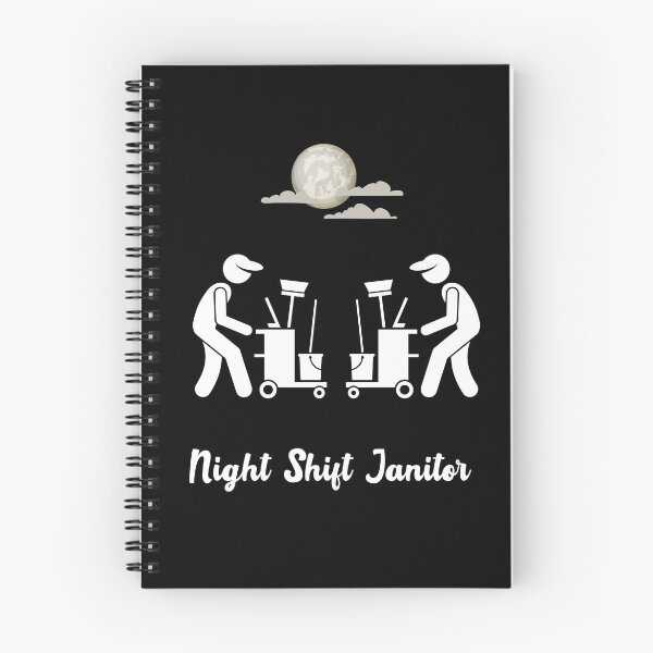 Item preview, Night Shift Janitor designed and sold by Peter Stawicki.