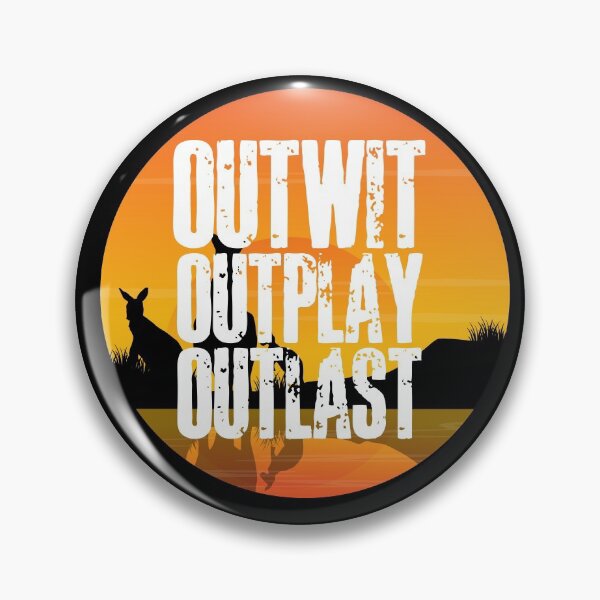 Item preview, Outwit, Outplay, Outlast designed and sold by HROC.