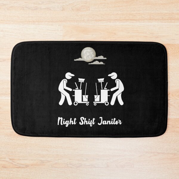 Item preview, Night Shift Janitor designed and sold by Peter Stawicki.