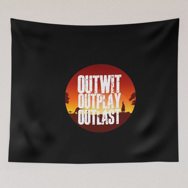 Item preview, Outwit, Outplay, Outlast designed and sold by HROC.
