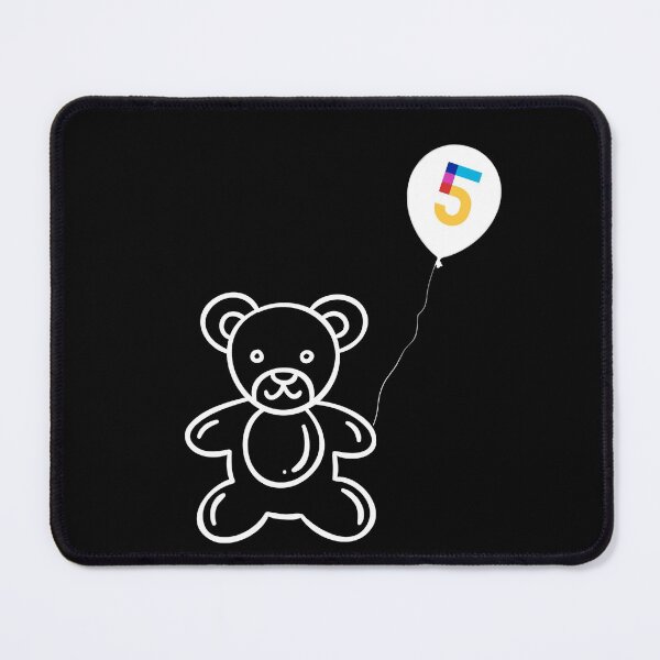 Item preview, Birthday bear balloon designed and sold by firegalaxy.