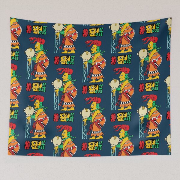 Item preview, Ixchel with dark background designed and sold by Lacambalam.