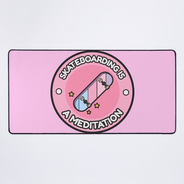 Item preview, Skateboarding is a meditation designed and sold by Nightlight0.