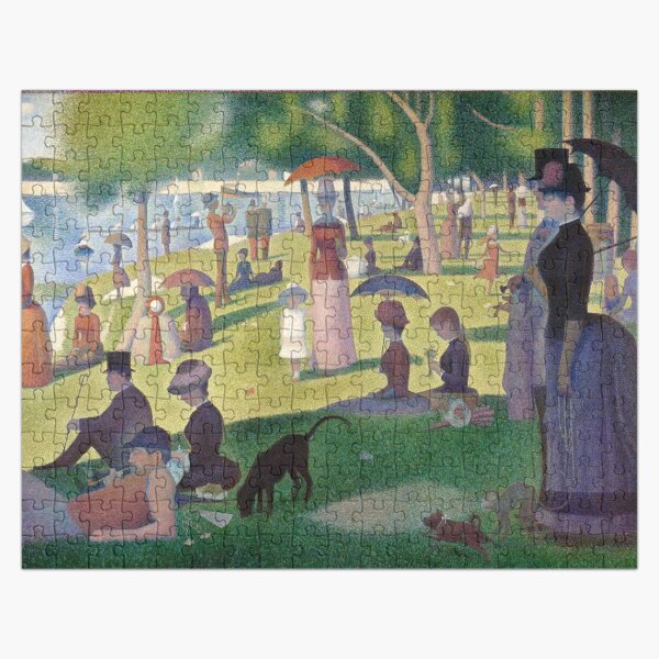 Georges Seurat - Sunday Afternoon Jigsaw Puzzle Jigsaw Puzzle