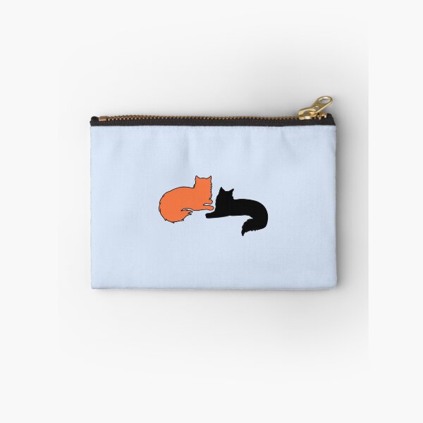 Item preview, Jamie & Claire Lounging Around (Black & Orange Cats) designed and sold by andmarstan.