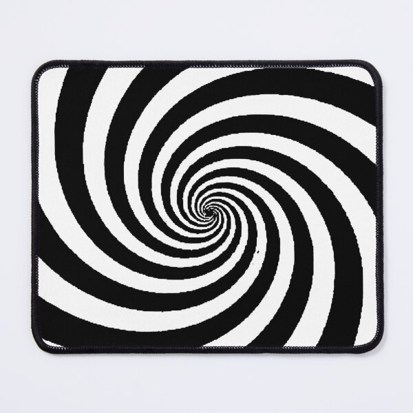 Item preview, Black & White Hypnosis Swirl designed and sold by NobodysHero.