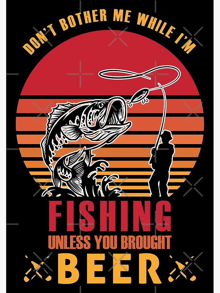 That's What I Do I Go Fishing I Drink Beer And I Know Things Old Man  Drinking Beer Canvas Poster - TEEPYTHON