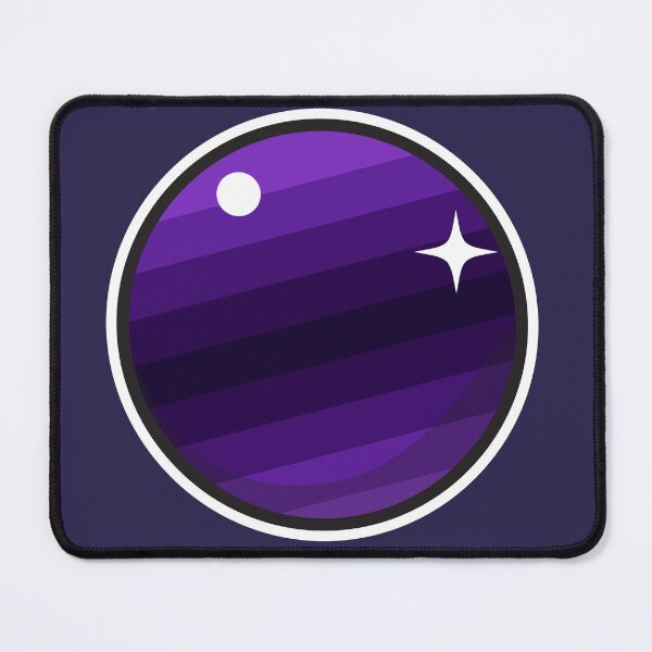 Item preview, Purple Marble Exoplanet - Sticker designed and sold by Nightlight0.