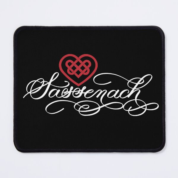 Item preview, Sassenach with Celtic Heart on white designed and sold by Gsallicat.