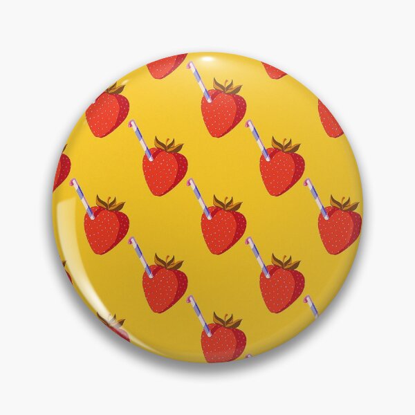 Item preview, Strawberry - Yellow designed and sold by Morgan Crossley.