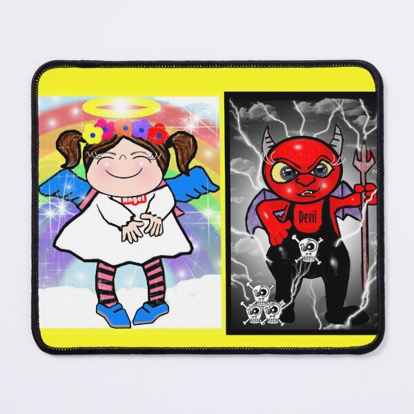 Item preview, Angel and Devil designed and sold by Shirley cute art .