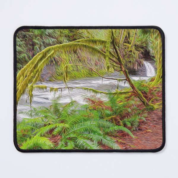 Item preview, Temperate Rainforest, Path by a Stream designed and sold by ACC .