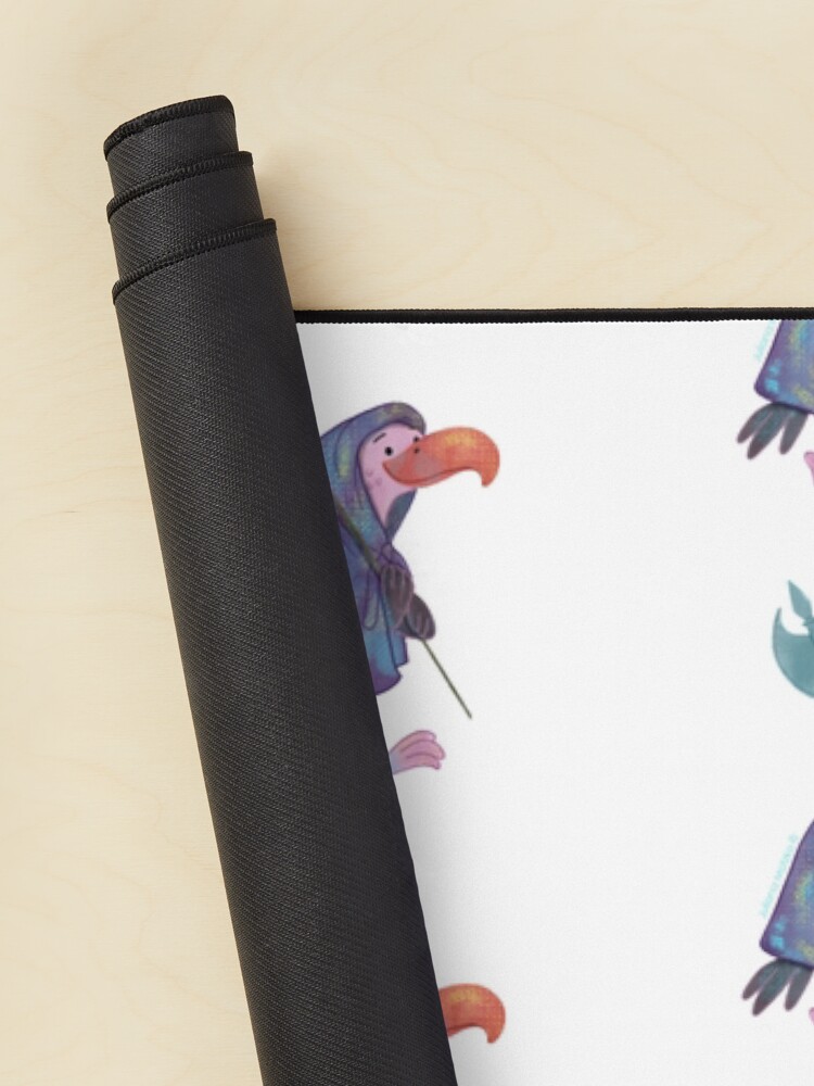 Alternate view of Cute Guardian Vulture Mouse Pad