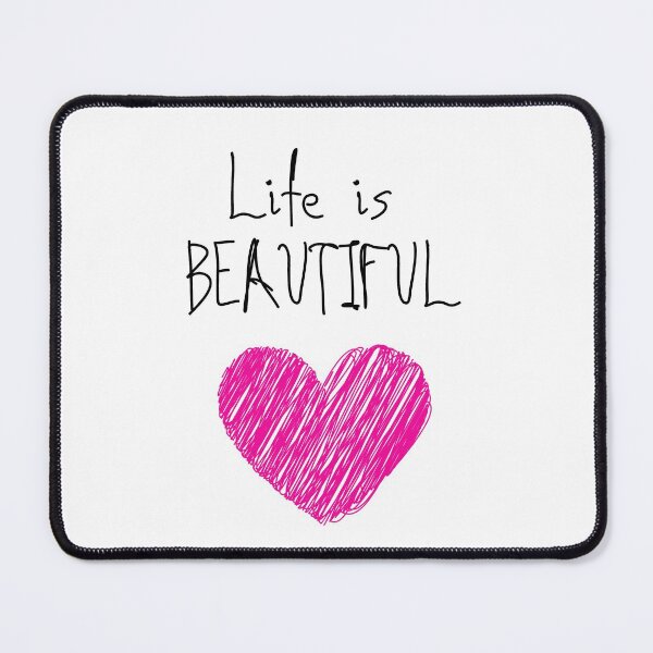 Item preview, Life is beautiful designed and sold by Melanie Poirier ⭐⭐⭐⭐⭐.
