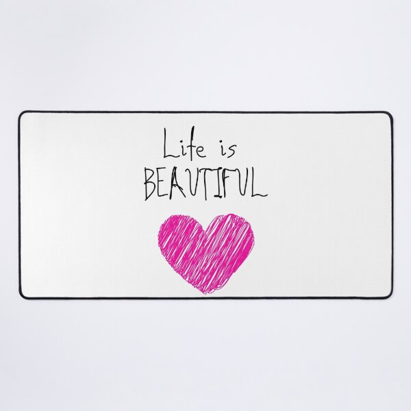 Item preview, Life is beautiful designed and sold by Melanie Poirier ⭐⭐⭐⭐⭐.