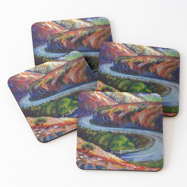 Item preview, Original art Queenstown, West Coast Tasmania designed and sold by SueHolmArt.