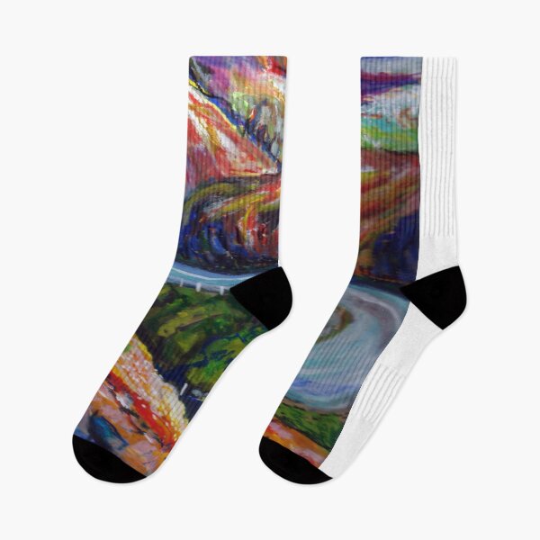 Item preview, Original art Queenstown, West Coast Tasmania designed and sold by SueHolmArt.