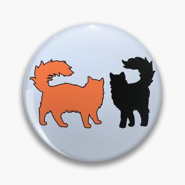 Item preview, Jamie & Claire Vibing (Orange & Black Cats) designed and sold by andmarstan.