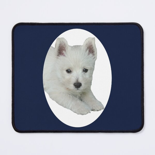 West Highland White Terrier Puppy Portrait 5 Mouse Pad