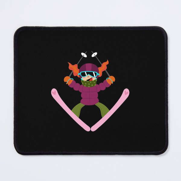Item preview, Jumping ski girl designed and sold by BoomCaesa.