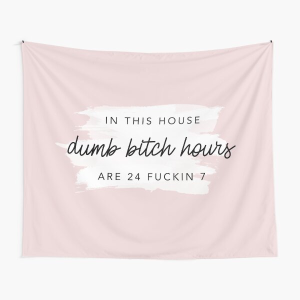 In this house online dumb tapestry