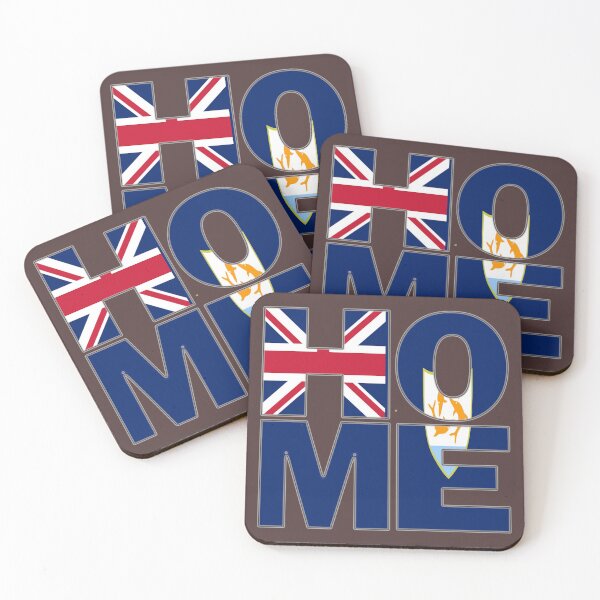 Item preview, Anguilla Flag Collection Spelling HOME - BVI - Soca Mode designed and sold by Soca-Mode.