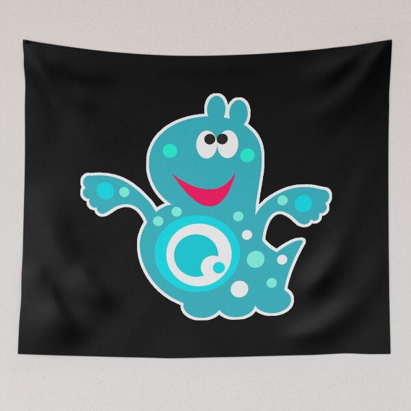 Item preview, Cute Cartoon Monster For Halloween designed and sold by DMJPRINT.