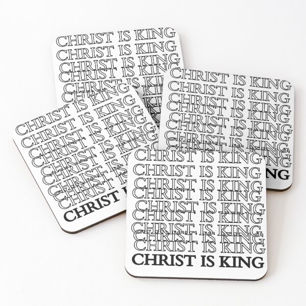 Artikelvorschau, CHRISTUS IST KÖNIG entworfen und verkauft von Travidas.