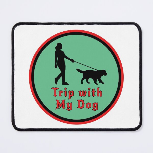 Item preview, Trip with My Dog 04 designed and sold by PodiShawna.
