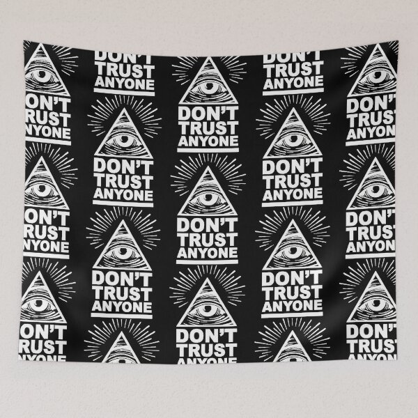 Item preview, Dont Trust Anyone (White)  designed and sold by CariannaKolmetz.