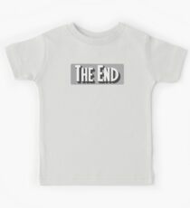 The End Classic Movie T Shirt Kids Tee