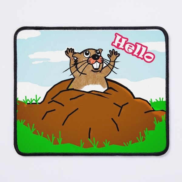 Item preview, Groundhog designed and sold by Shirley cute art .