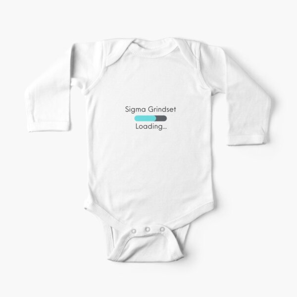 Average Sigma Male GigaChad Meme Baby Bodysuit