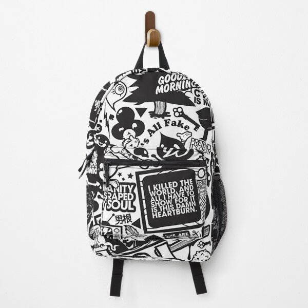 Item preview, black and white stickerbomb designed and sold by Inked Legacy.