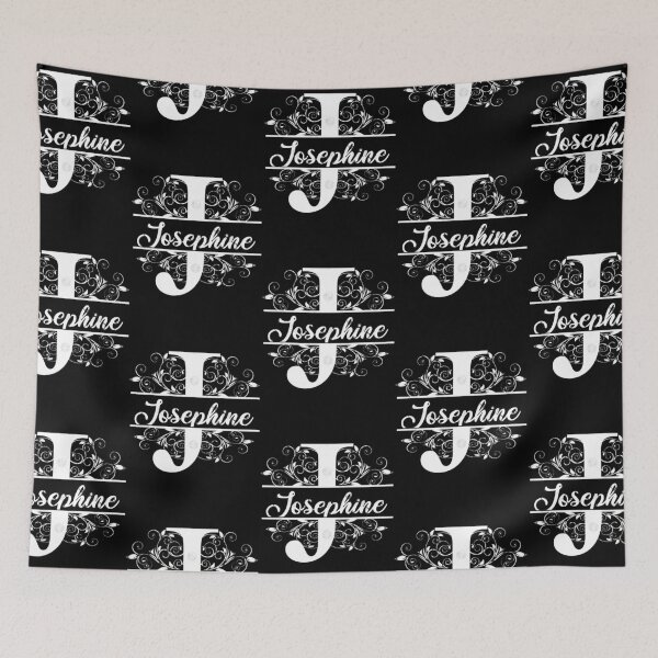 Item preview, Personalized Name Monogram J - Josephine - Letter J - White  designed and sold by eyhanton.