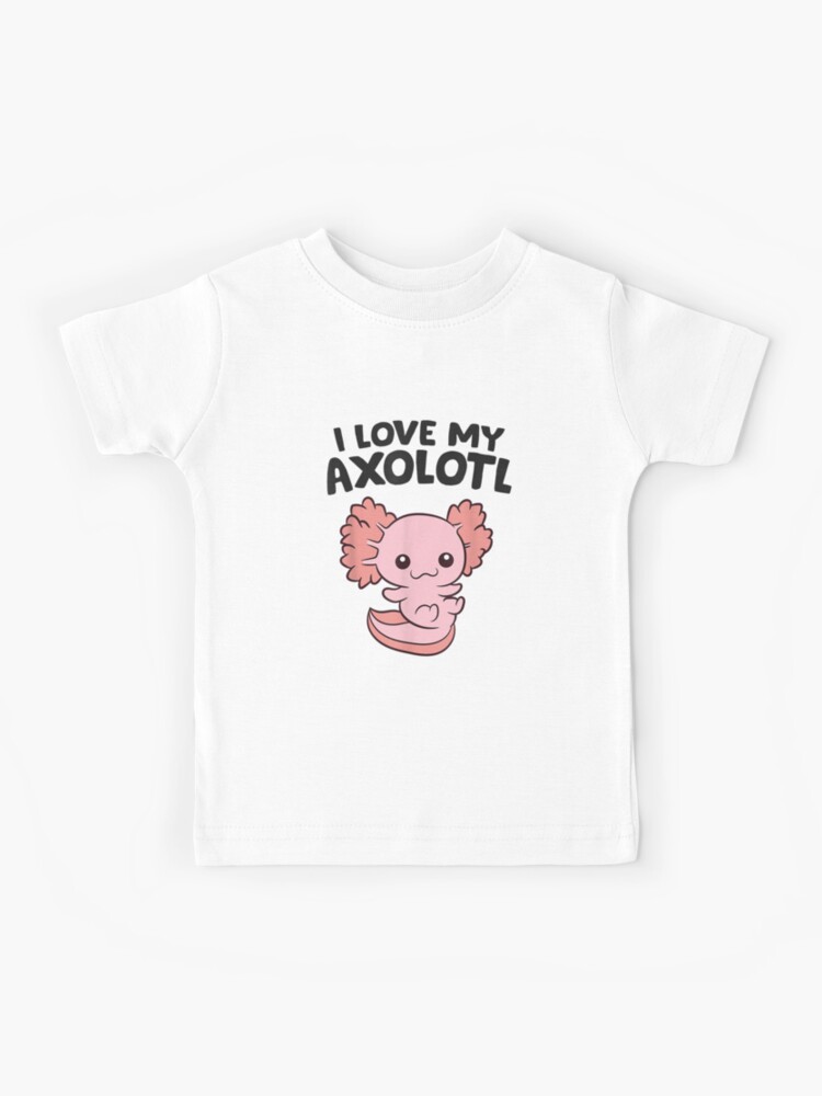 Axolotl Shirt Kids Axolotl Gifts Kawaii Axolotl' Kids' Premium T