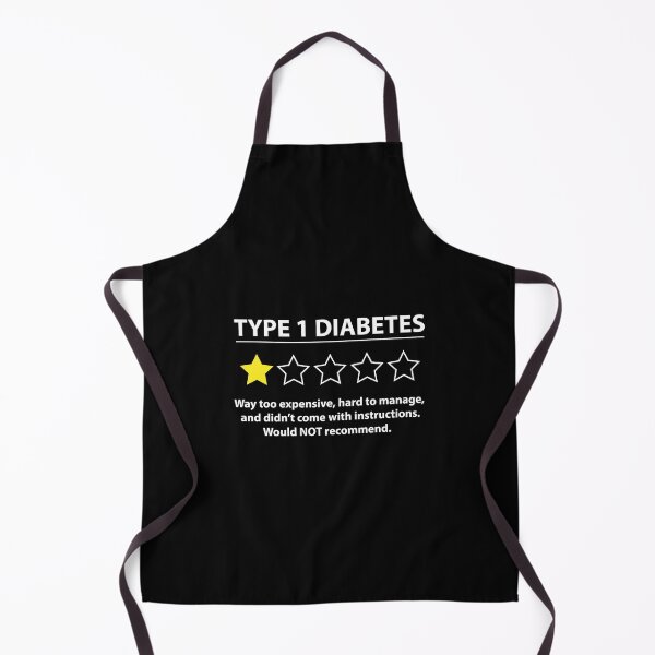 Item preview, Type 1 Diabetes T1D One Star Rating Funny Awareness Gift designed and sold by ichieli.