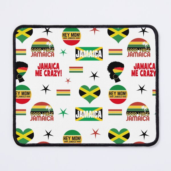Item preview, Jamaica Good Vibes Pattern designed and sold by blackartmatters.