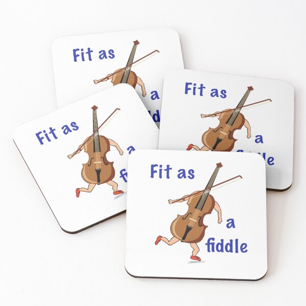 Item preview, Fit as a fiddle designed and sold by microgalleryart.