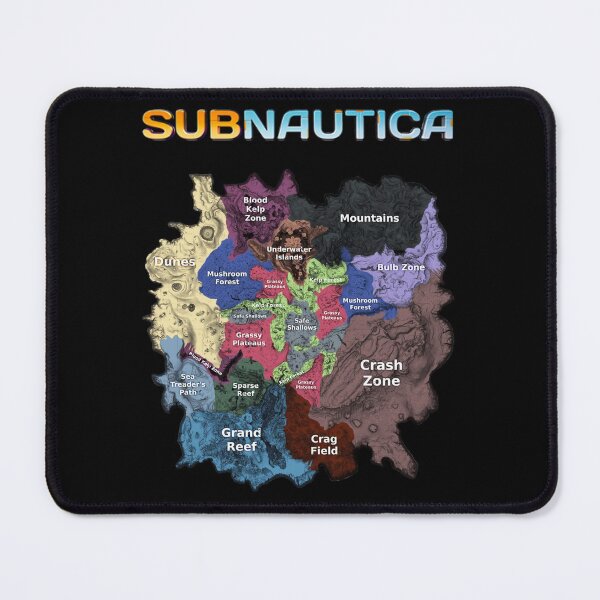 Subnautica Karte Mauspad