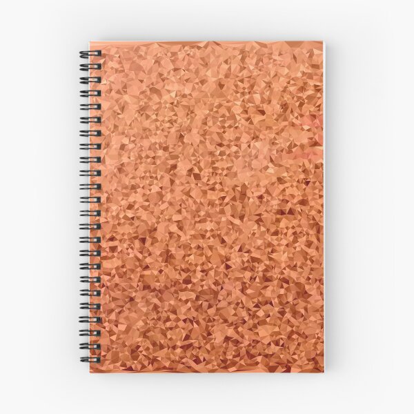 Item preview, Coral Orange Abstract Low Polygon Background designed and sold by retrovectors.