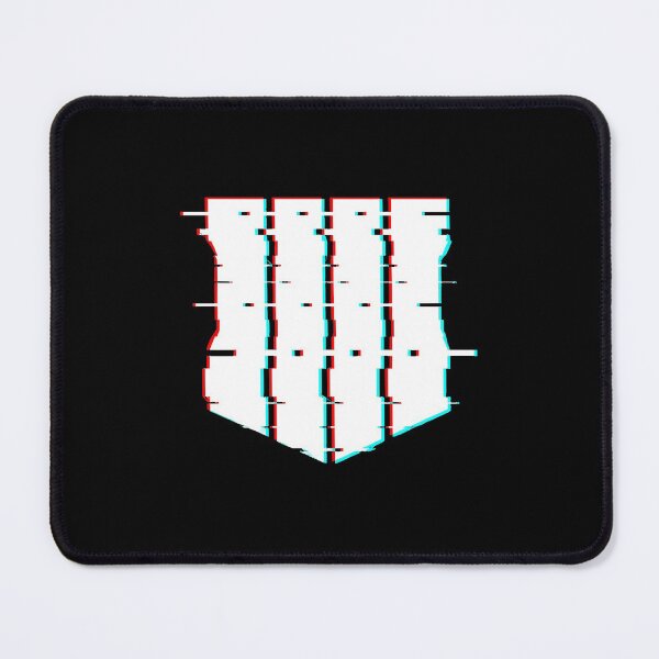 Artikelvorschau, Black Ops 4 Logo Glitch-Effekt Weiß entworfen und verkauft von ButHalona.
