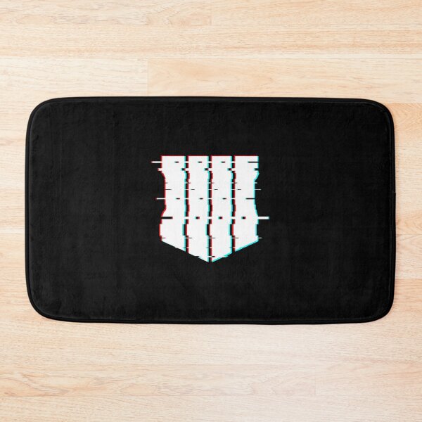 Item preview, Black Ops 4 Logo Glitch Effect White  designed and sold by ButHalona.