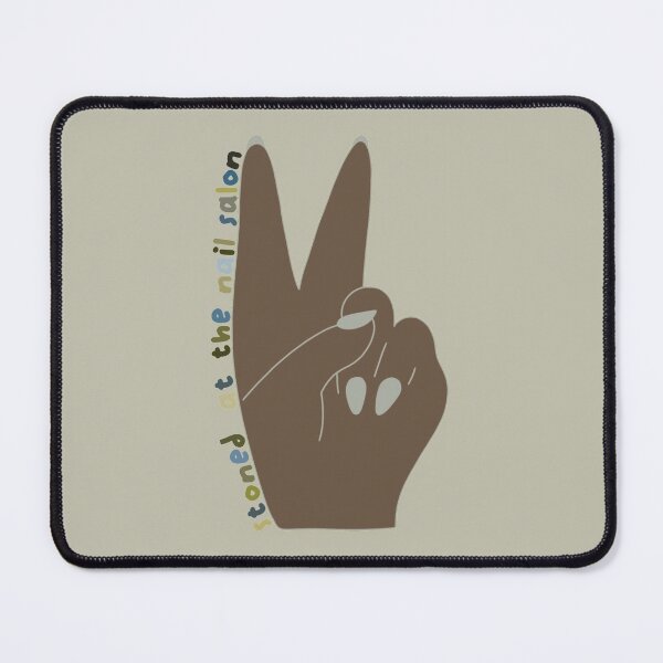 Item preview, Stoned at the nail salon peace sign designed and sold by taylor-lang.