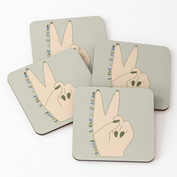 Item preview, Stoned at the nail salon peace sign designed and sold by taylor-lang.