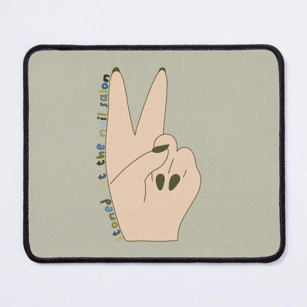 Item preview, Stoned at the nail salon peace sign designed and sold by taylor-lang.